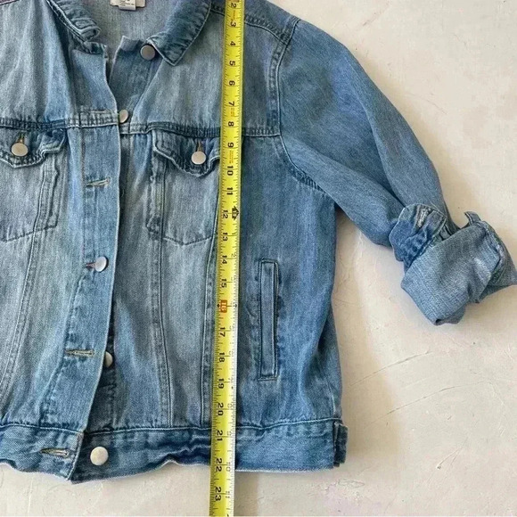 Forever 21 Denim Jean Jacket Size L - Picture 5 of 10
